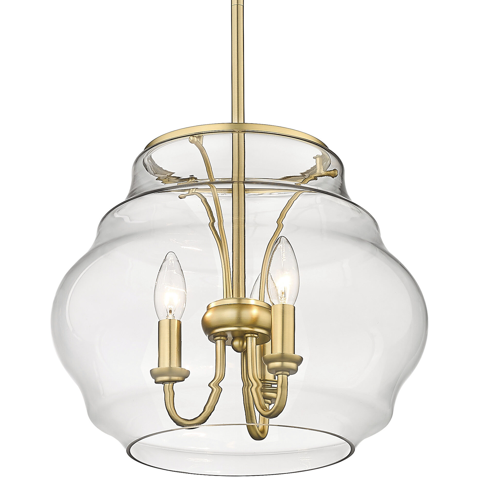 Dacite brushed brass effect pendant ceiling light hotsell